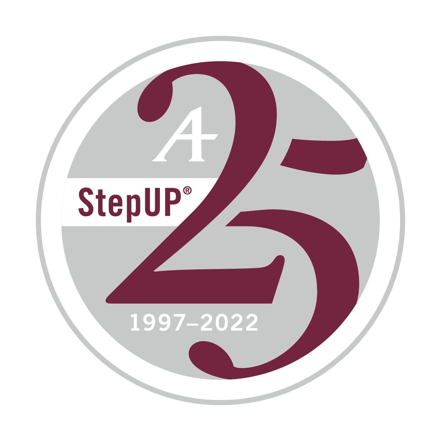 ASU 8334_StepUp25Year_FullColorGray (1)